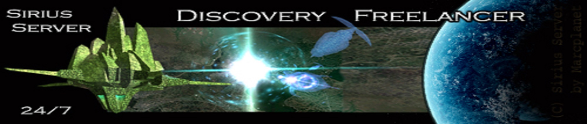 Discovery Sirius Banner